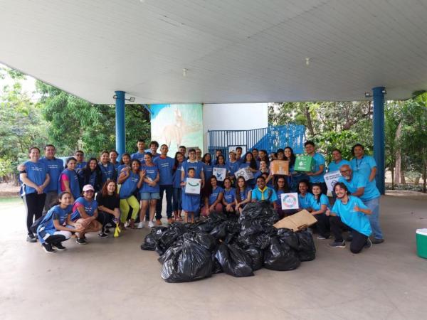 Sorriso: Voluntários tiraram quase 8 mil resíduos da Área Verde Central durante mutirão de limpeza 